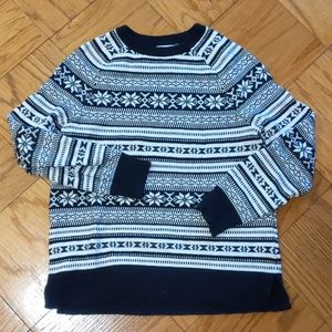 Old Navy fair isle sweater